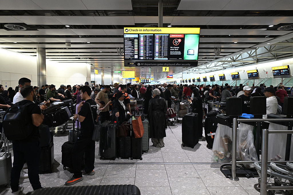 Hundreds of flights delayed at Heathrow and other airports after apparent cyberattack