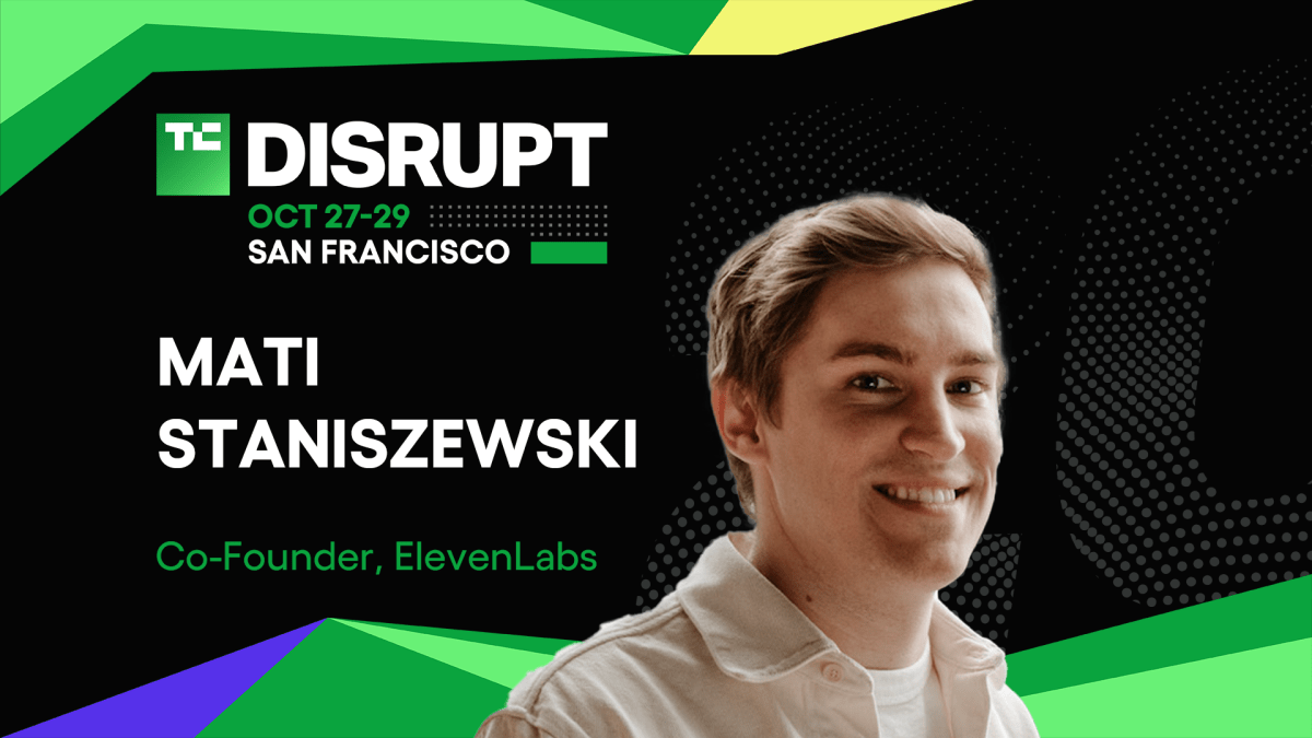 Exploring the future of voice AI with Mati Staniszewski at Disrupt 2025