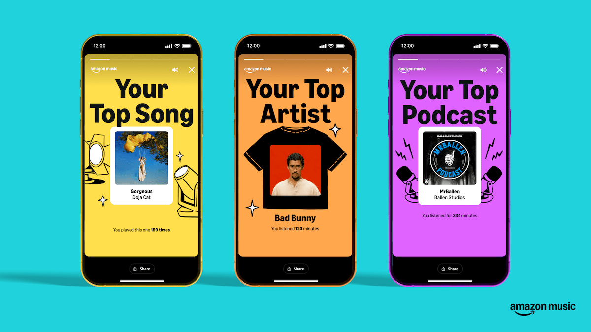 Amazon Music’s 2025 Delivered is now here to compete with Spotify Wrapped